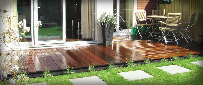 Decking and turfing